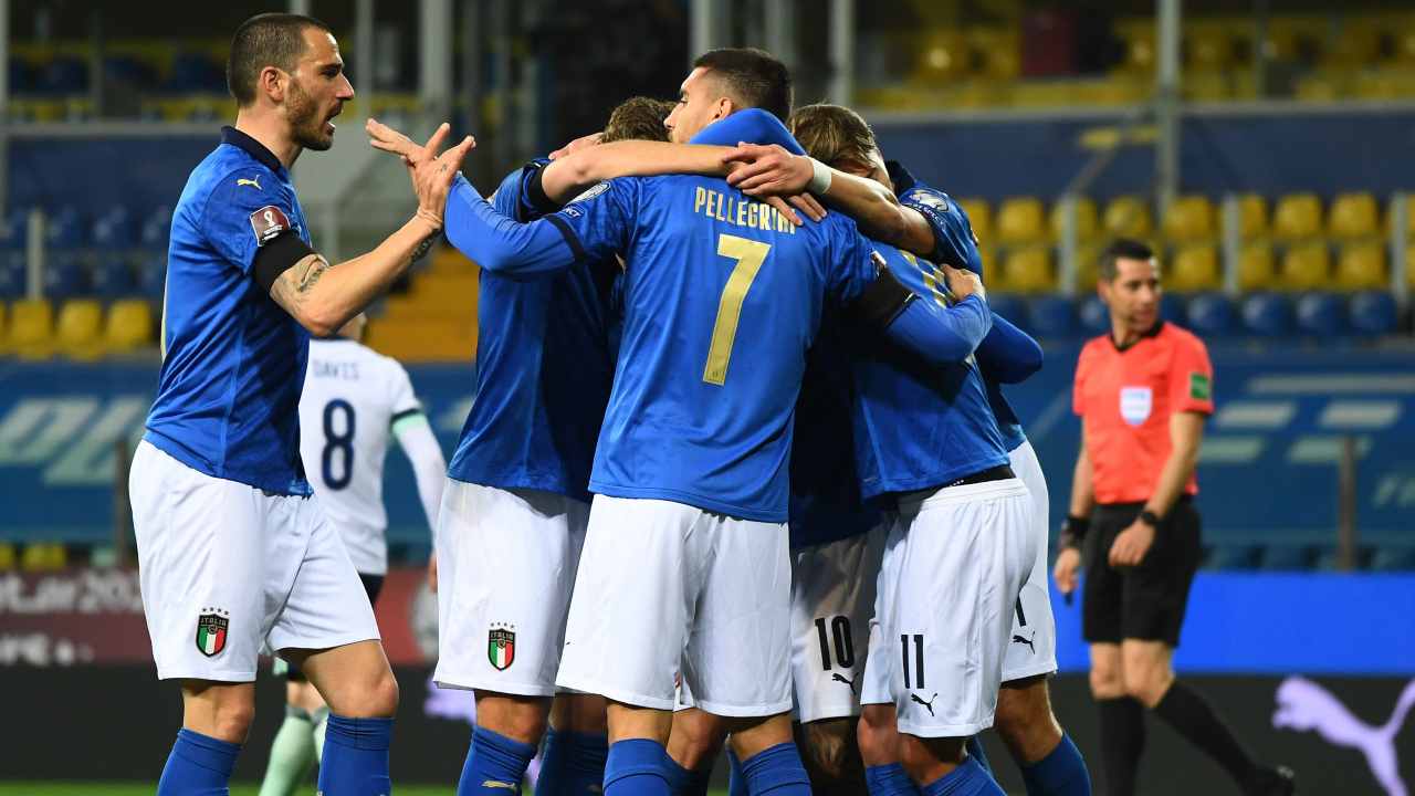 L'Italia esulta