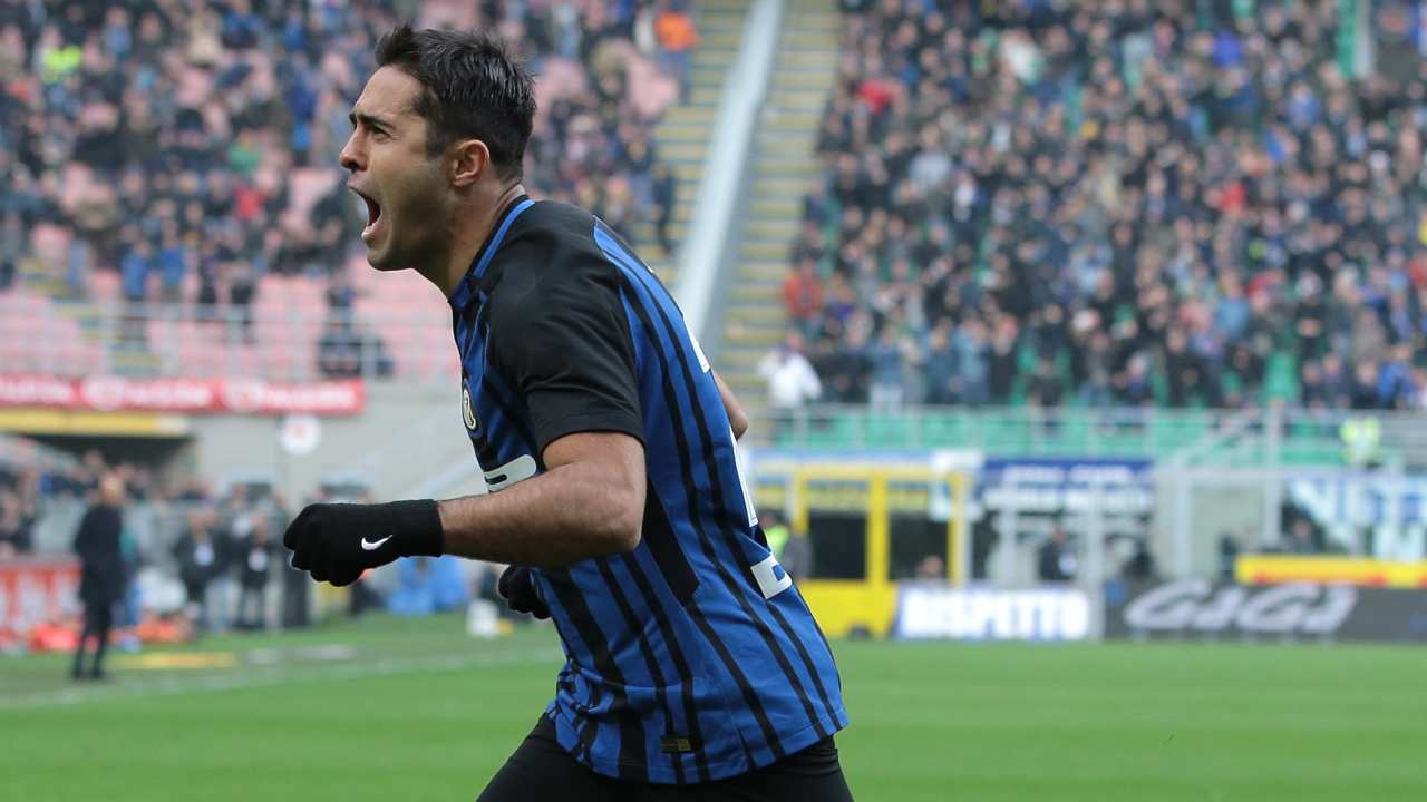 Eder in campo con l'Inter