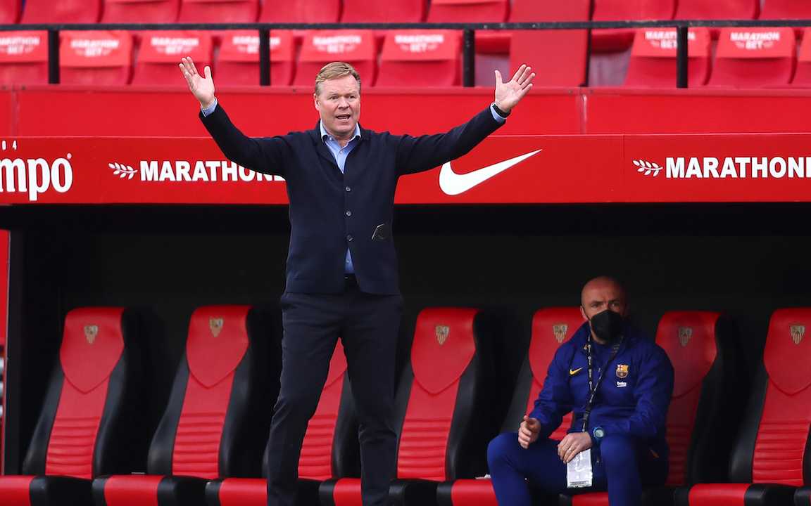 Koeman si lamenta