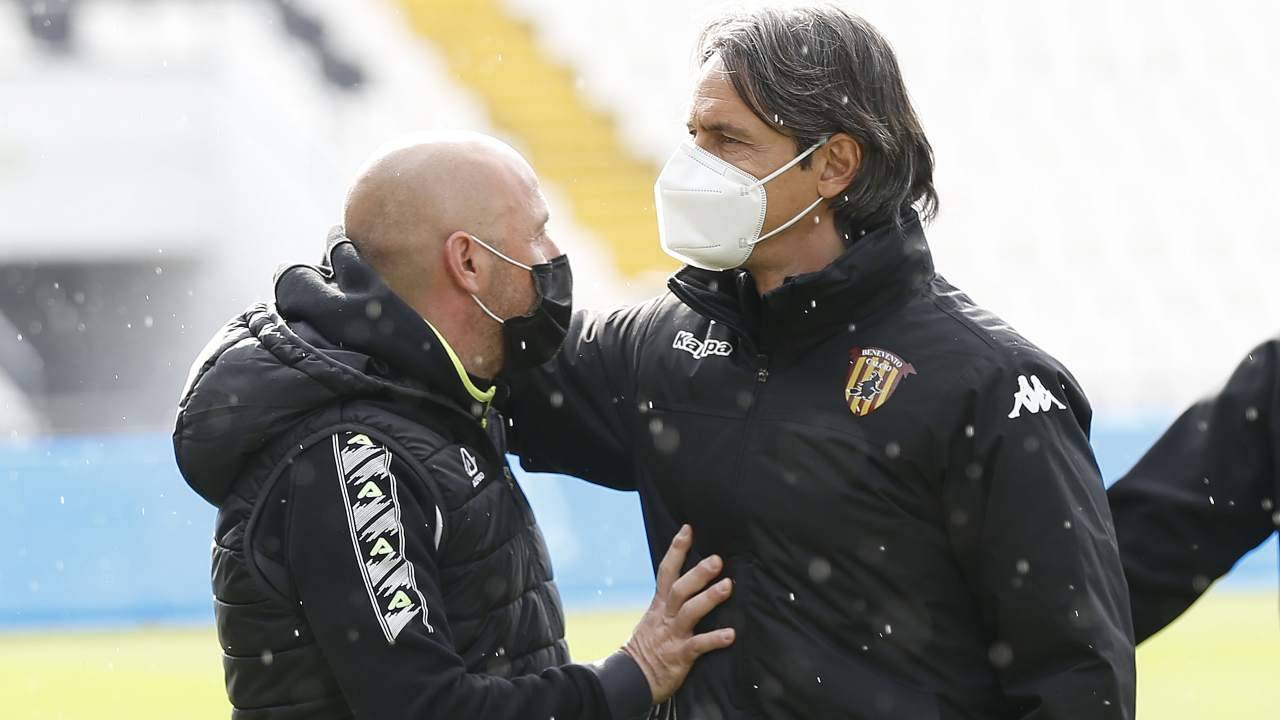 Italiano ed Inzaghi si salutano