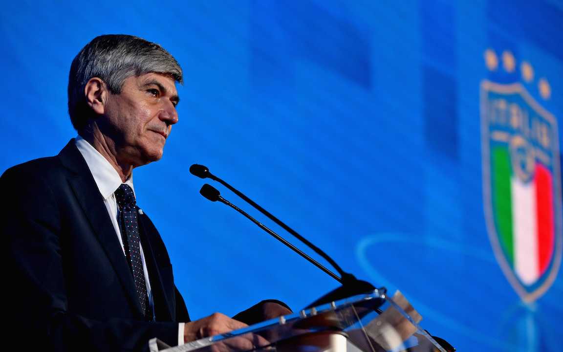 Trentalange parla all'assemblea della Figc