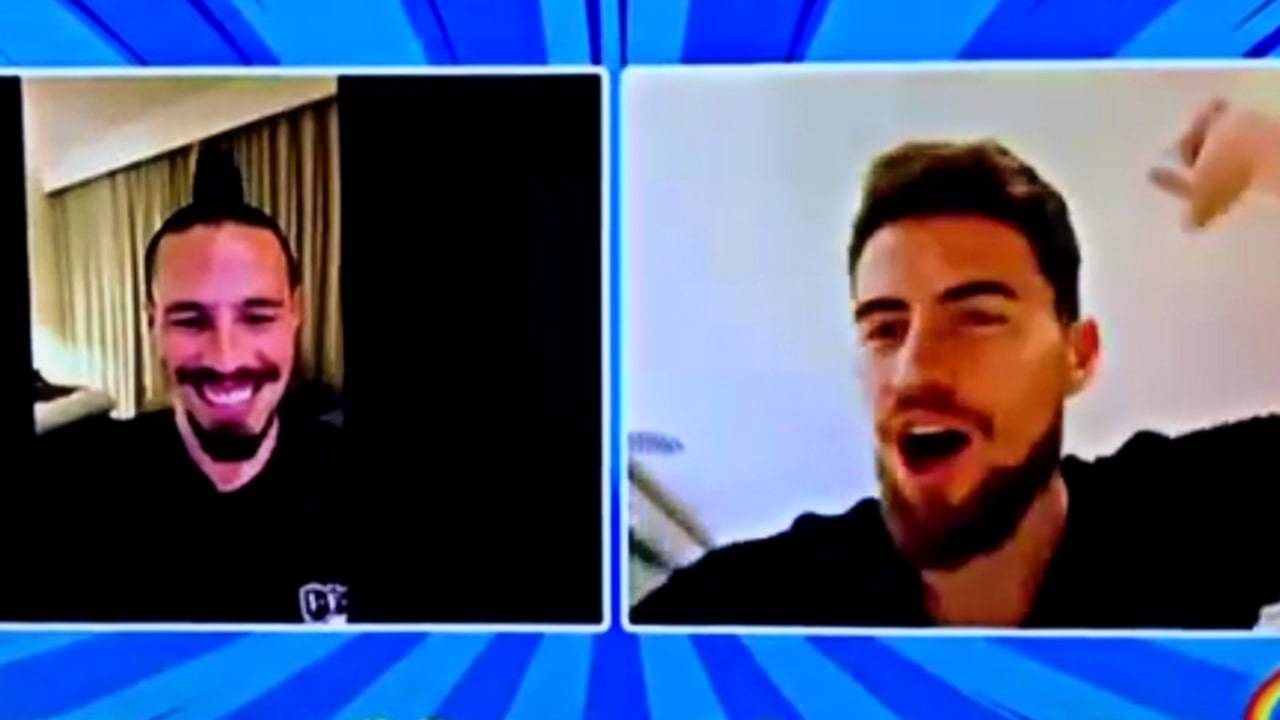 Hamsik e Jorginho video collegati
