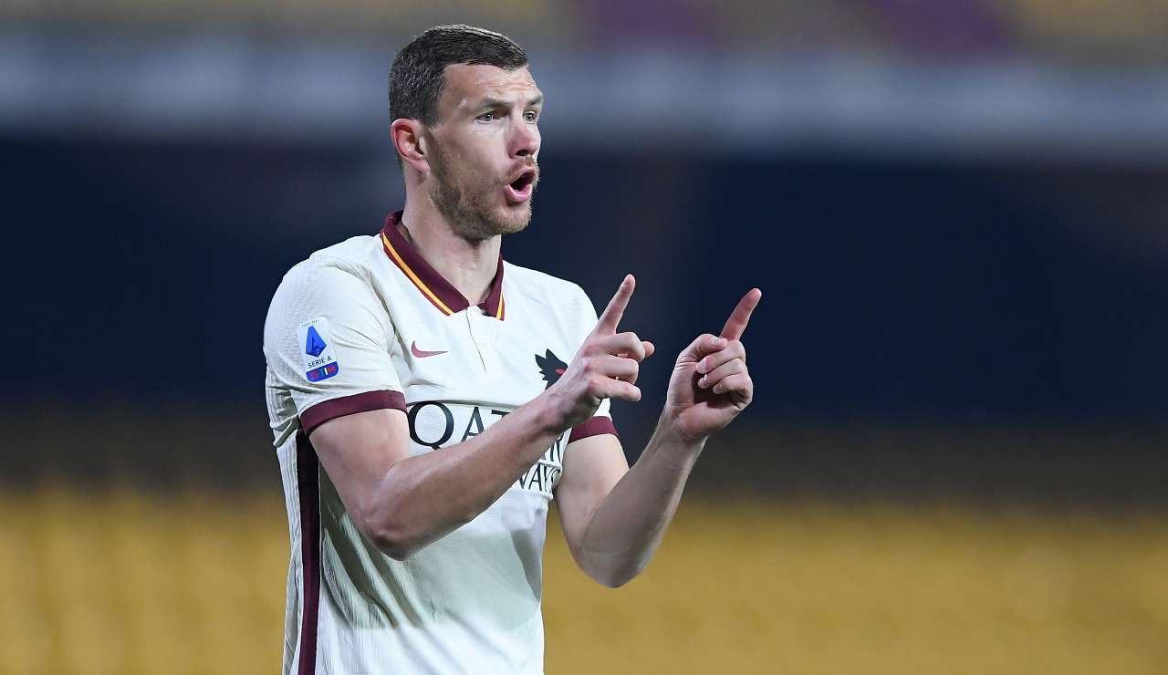Edin Dzeko protesta