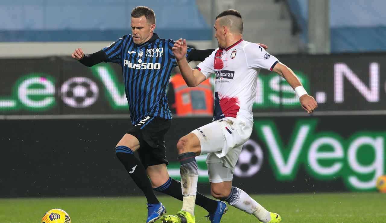 Ilicic contro il Crotone