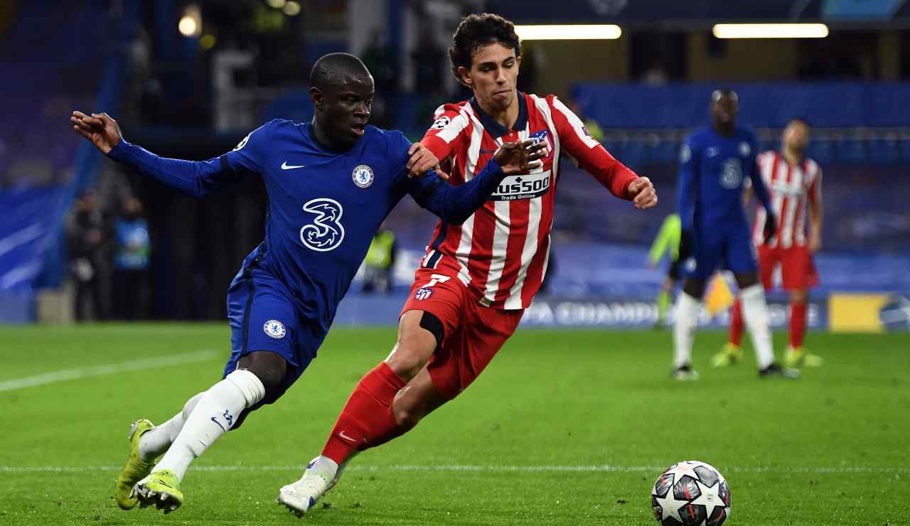 Joao Felix contro il Chelsea