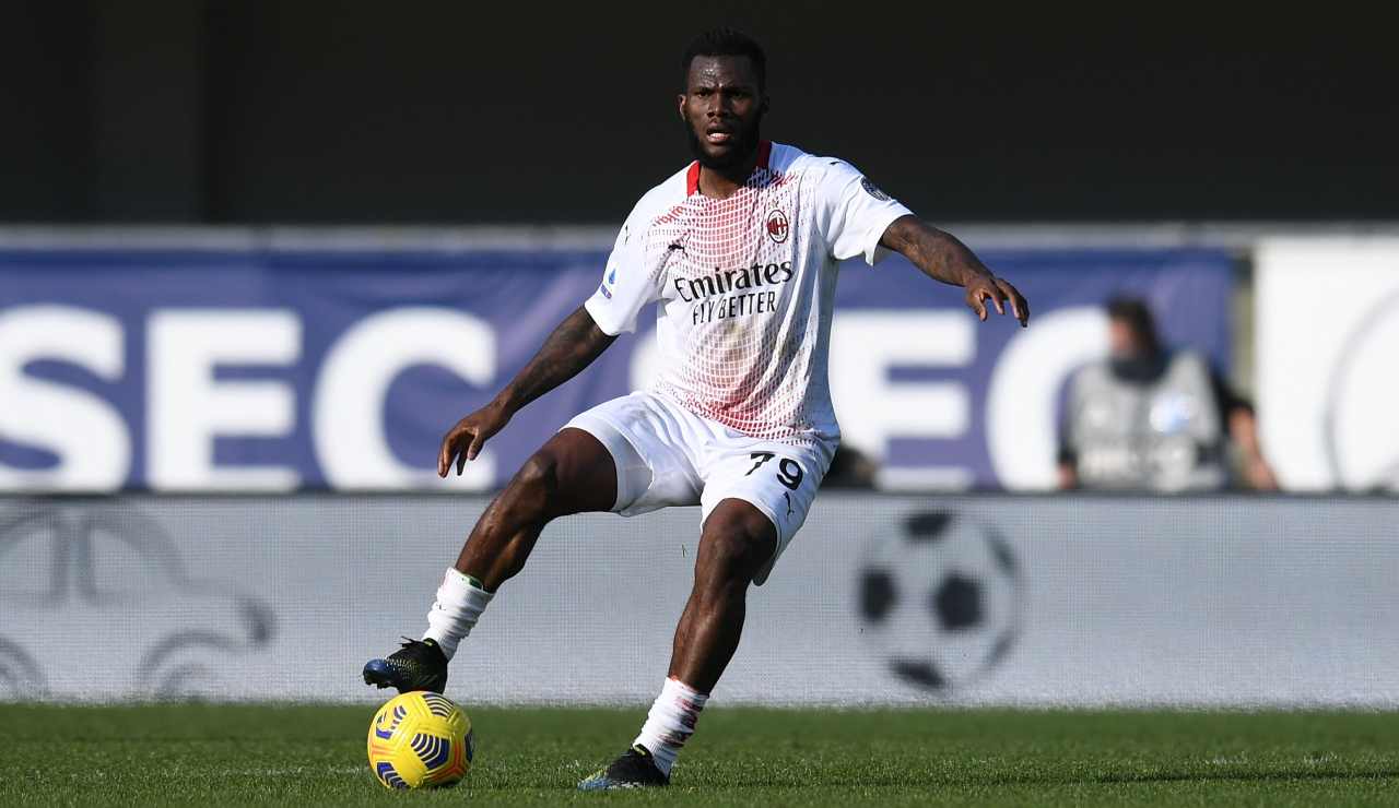 Franck Kessie palla al piede