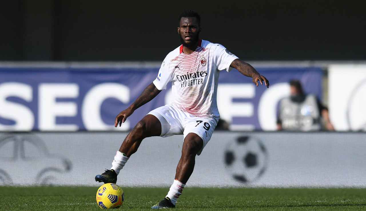 Franck Kessie palla al piede