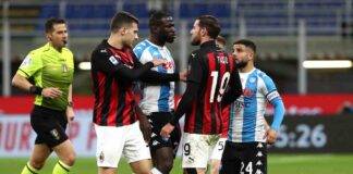 Theo Hernandez faccia a faccia con Koulibaly