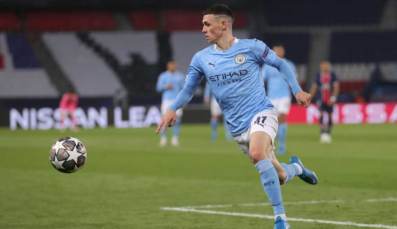 Foden Manchester City porta palla
