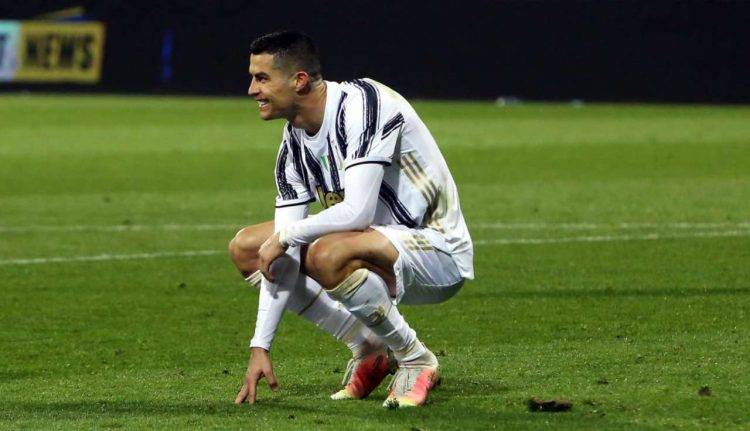 Ronaldo in ginocchio