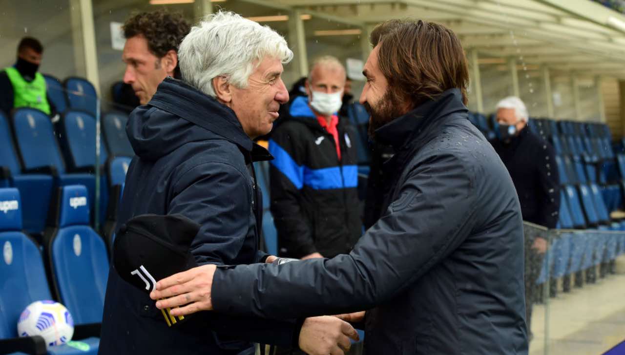 Pirlo e Gasperini