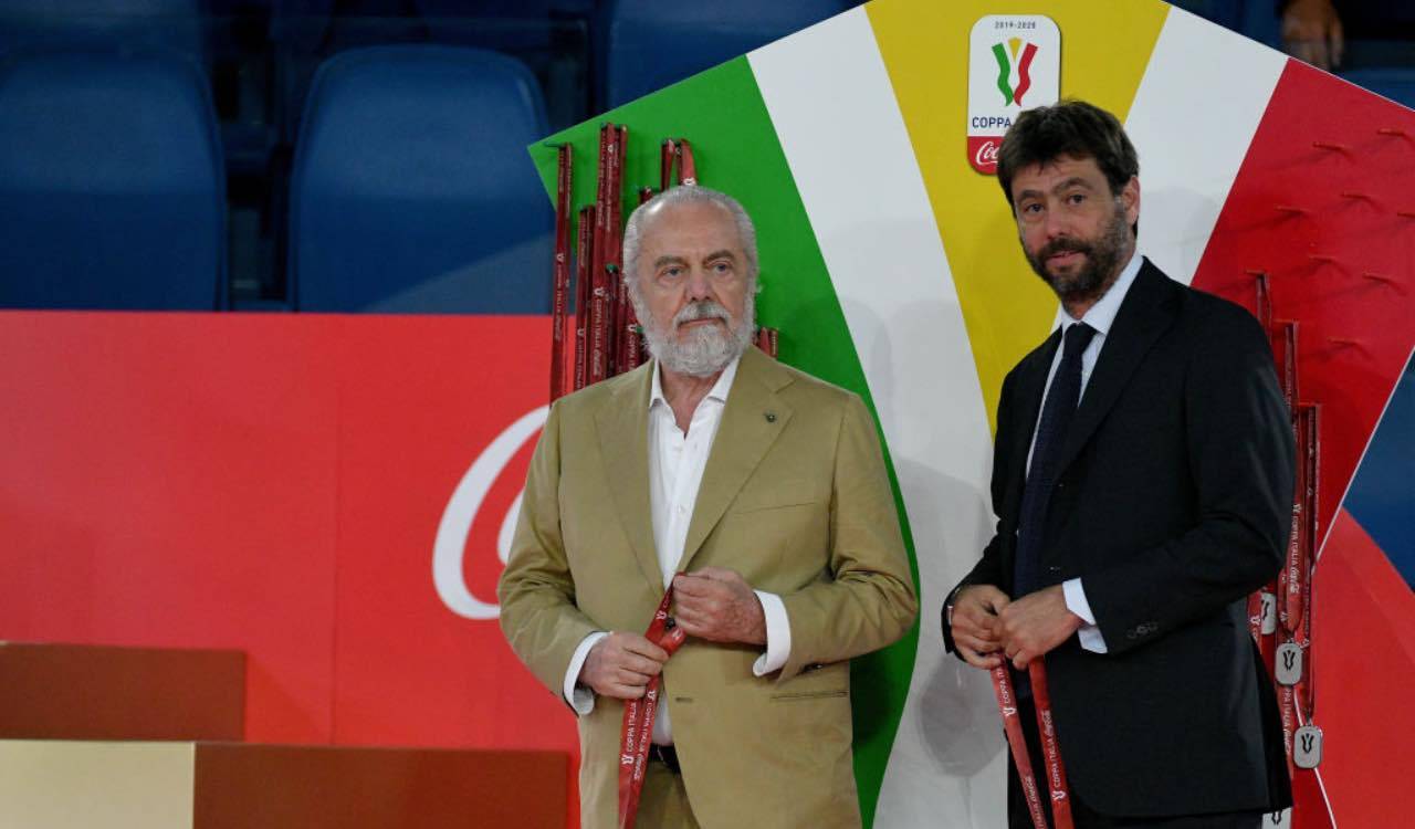 De Laurentiis e Agnelli