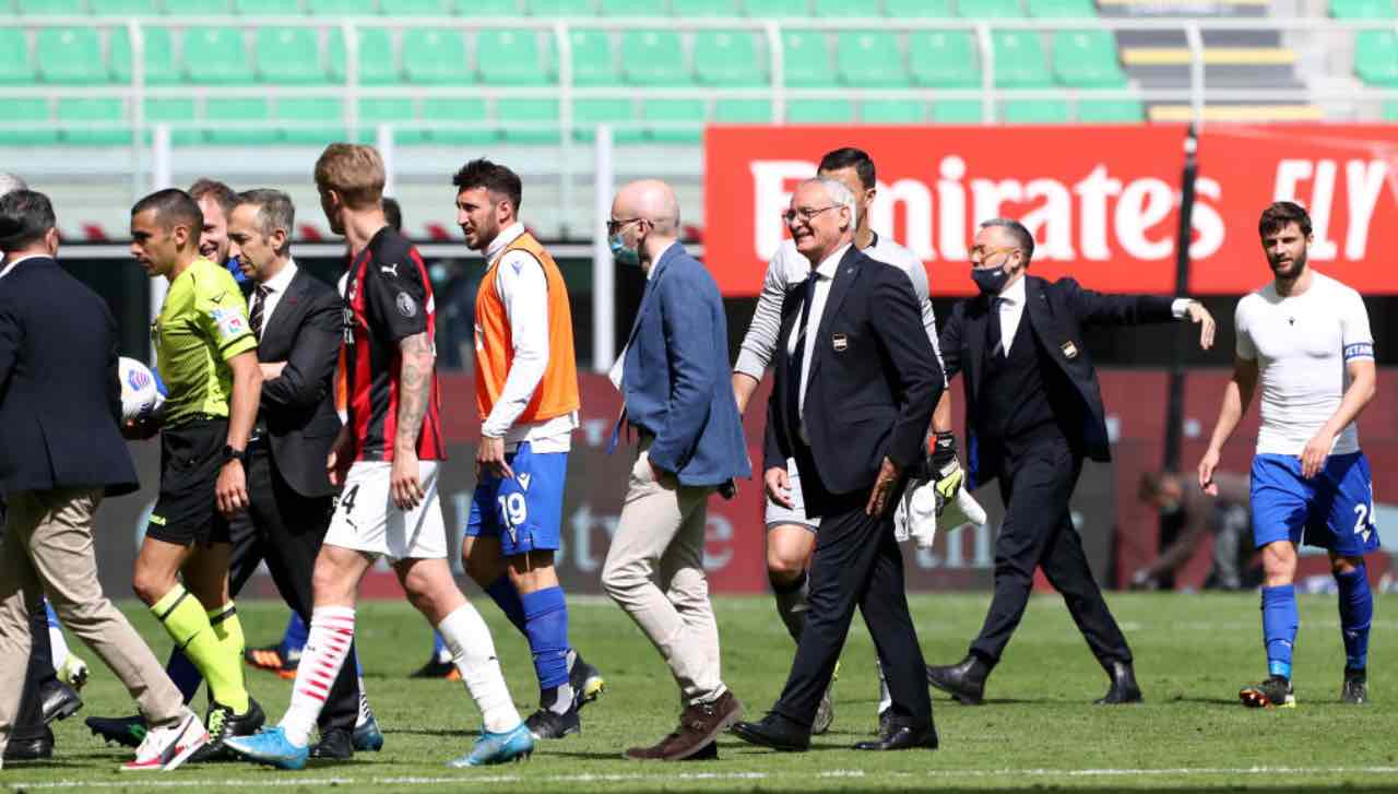 Finale Milan-Sampdoria