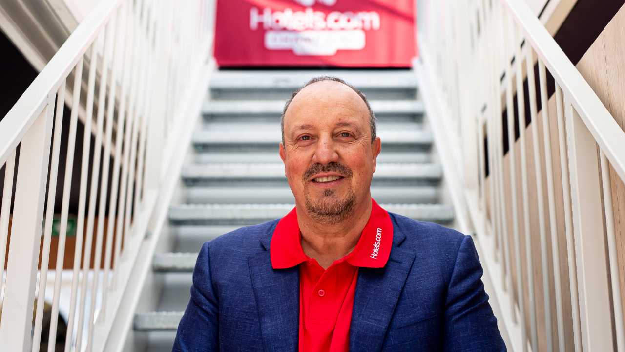 Rafa Benitez sorride