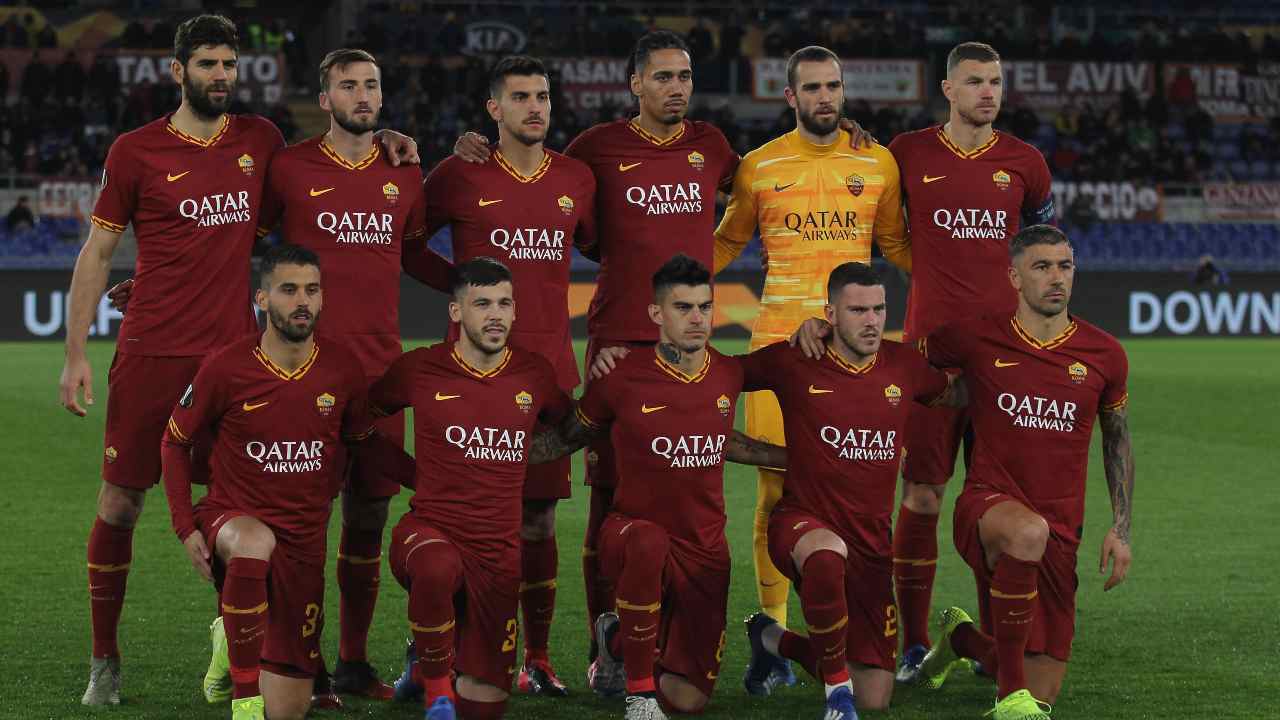 La Roma per la foto di rito