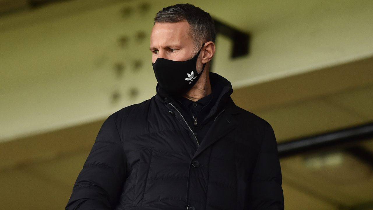Ryan Giggs in tribuna