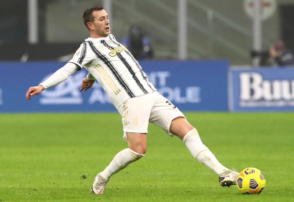 Bernardeschi in azione con la Juventus