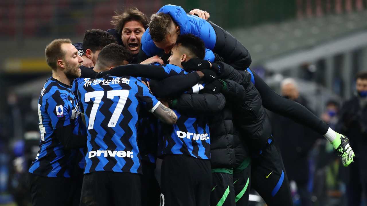 L'Inter esulta