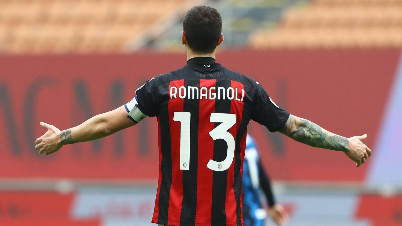 Alessio Romagnoli in campo