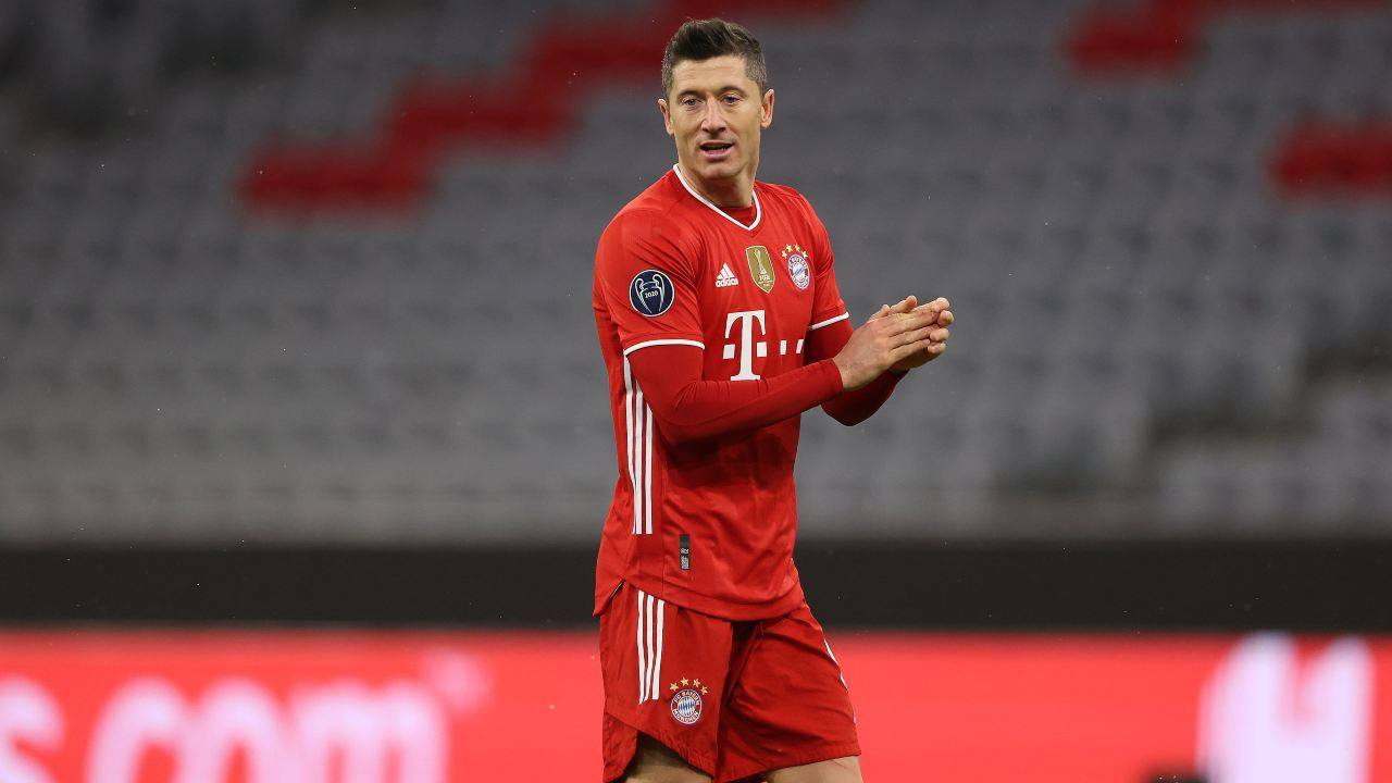 Roberto Lewandowski in campo