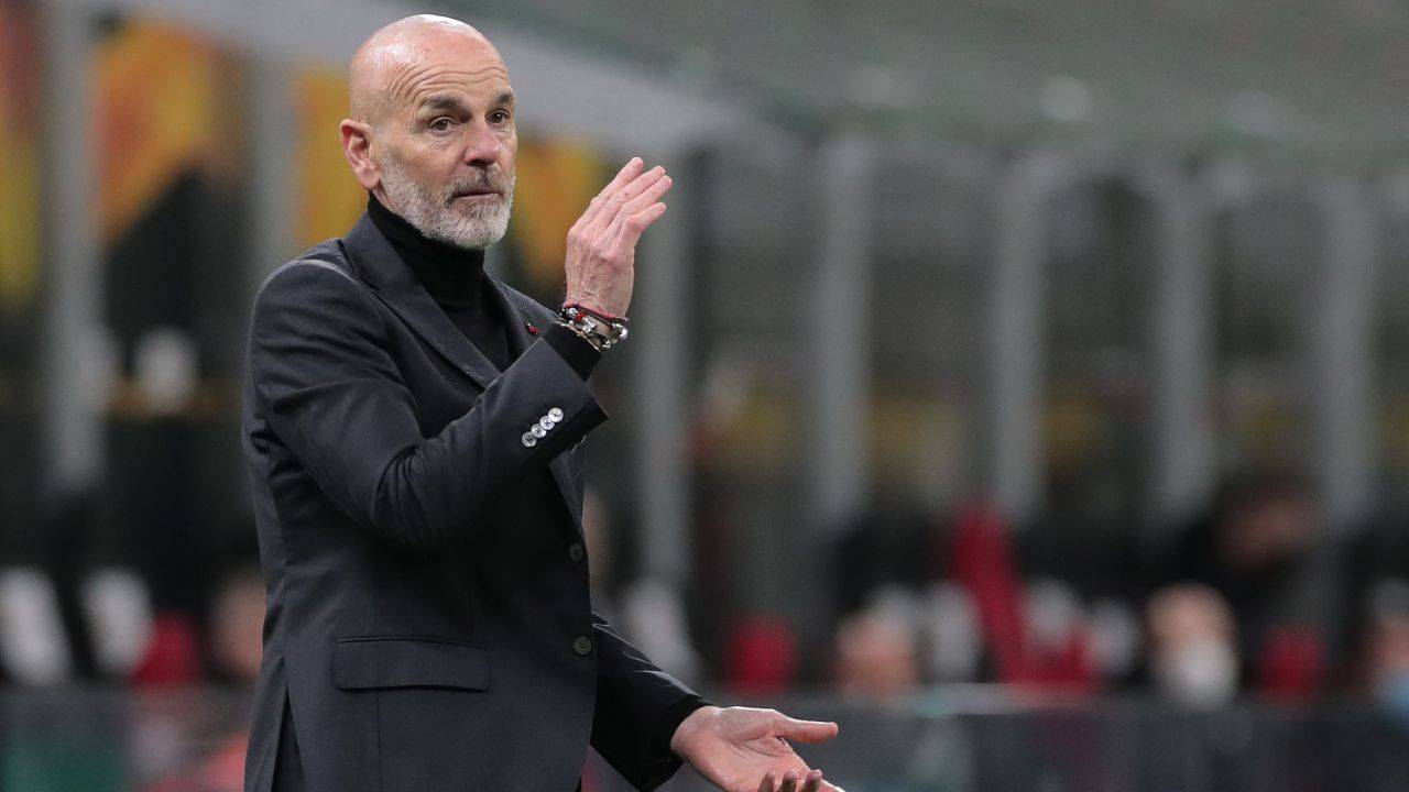 Stefano Pioli a bordocampo