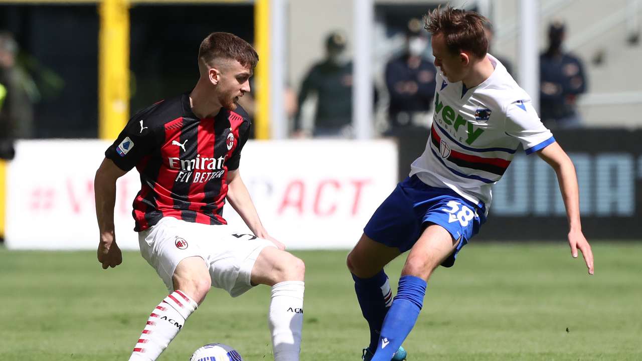Milan e Sampdoria in campo