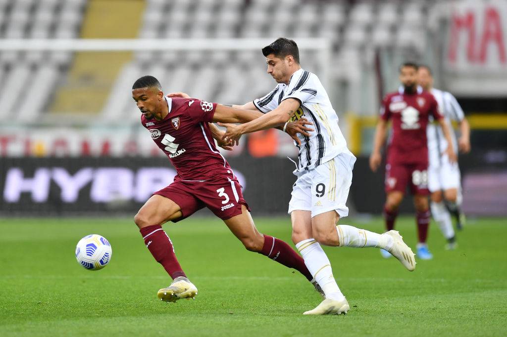 Bremer e Mora in Torino-Juventus