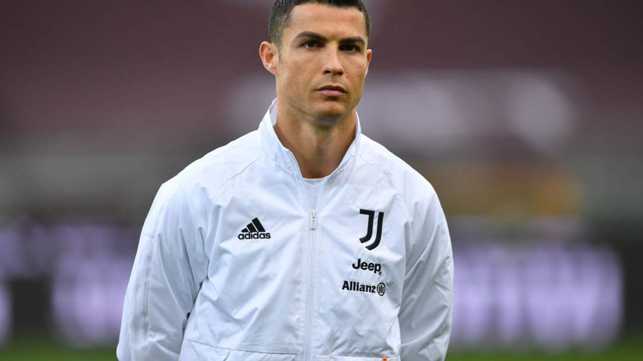 Ronaldo prima del match