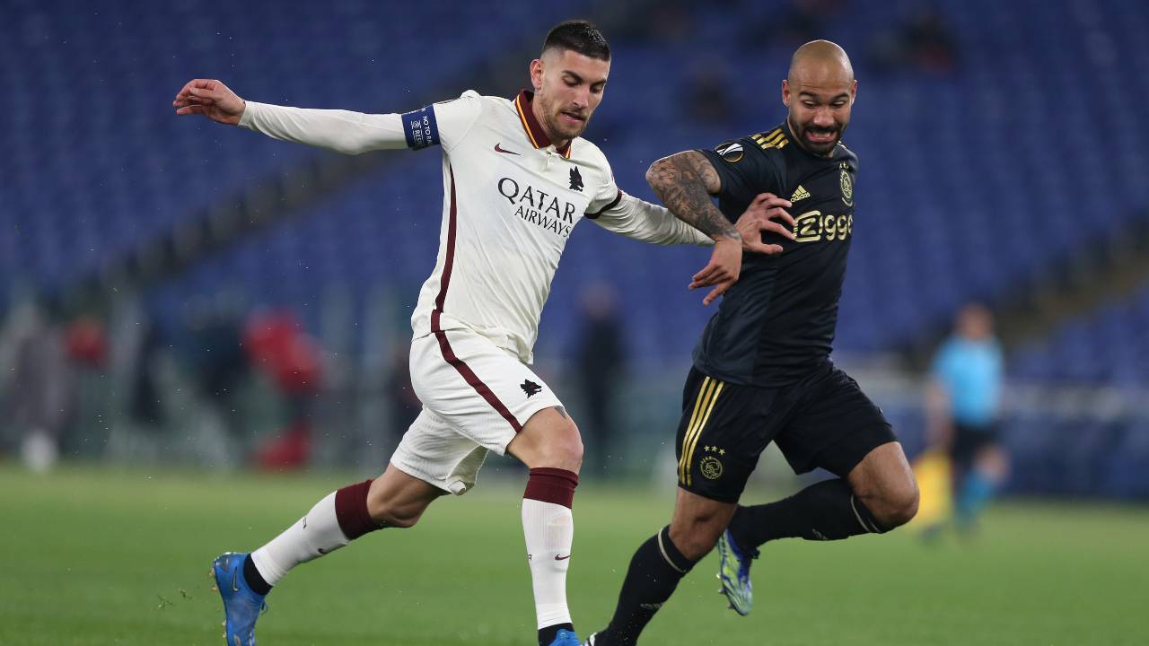 Lorenzo Pellegrini in azione