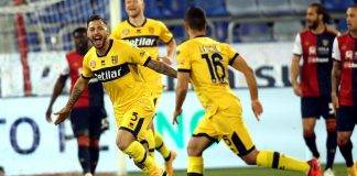 Cagliari-Parma in campo