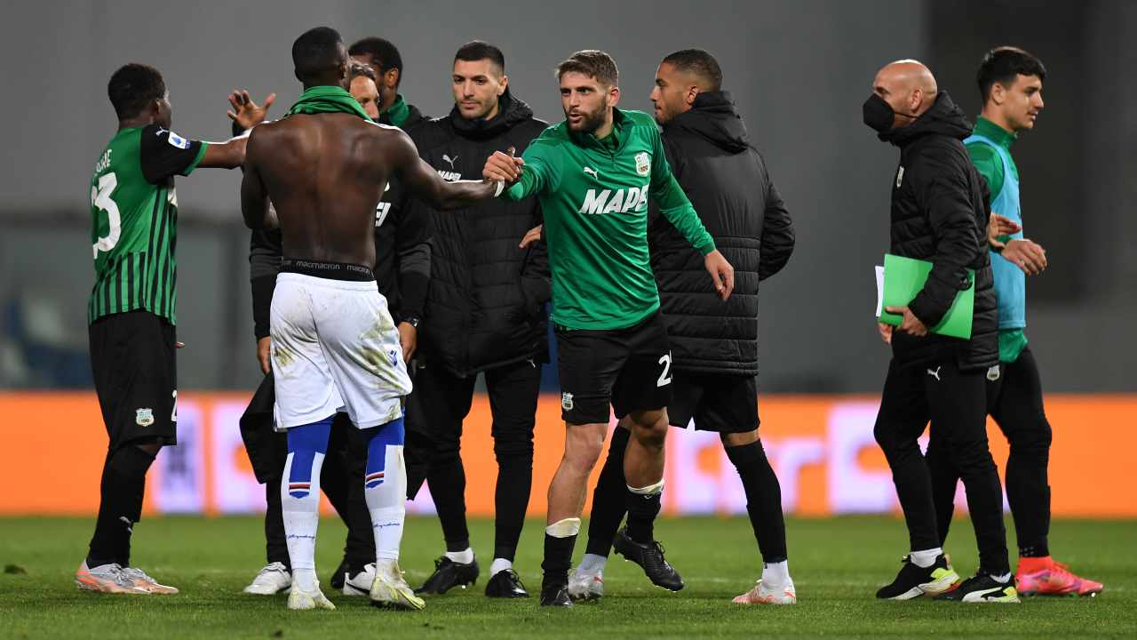 Sassuolo-Samdporia