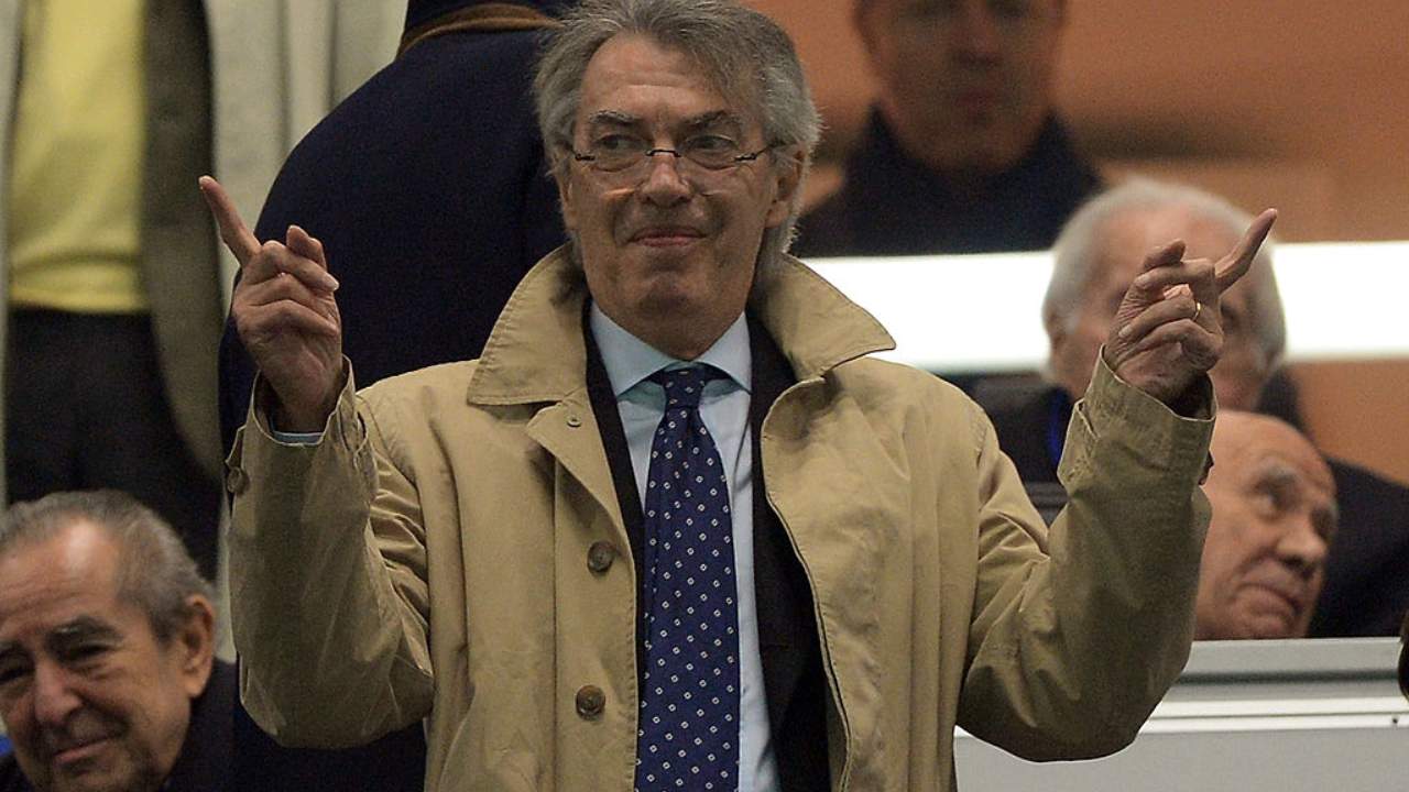 Moratti allo stadio