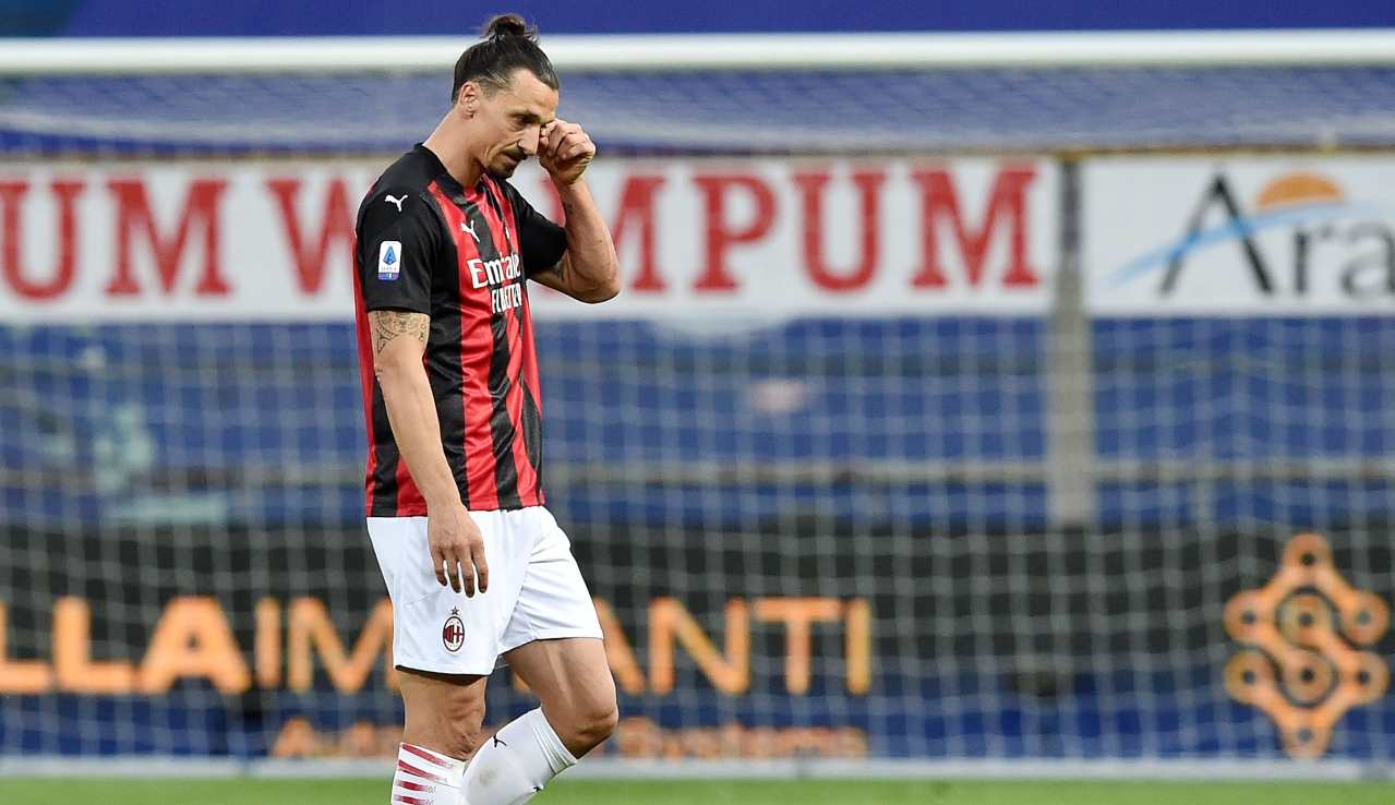 Ibrahimovic in campo
