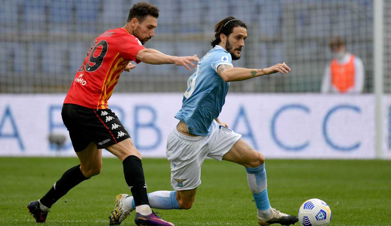 Luis Alberto e Ionita in azione