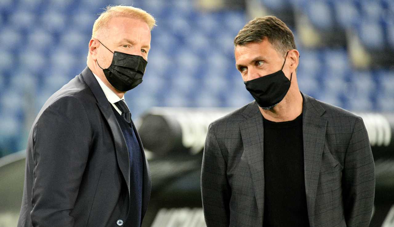 Maldini con Tare