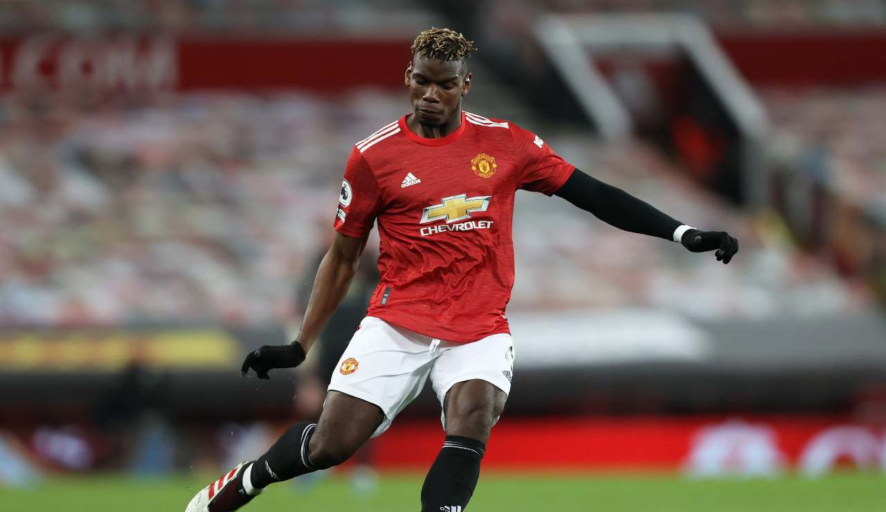 Pogba in azione