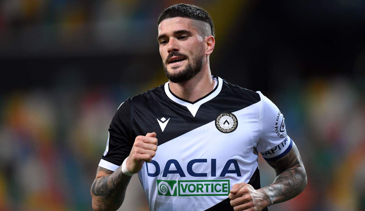 De Paul in campo con l'Udinese