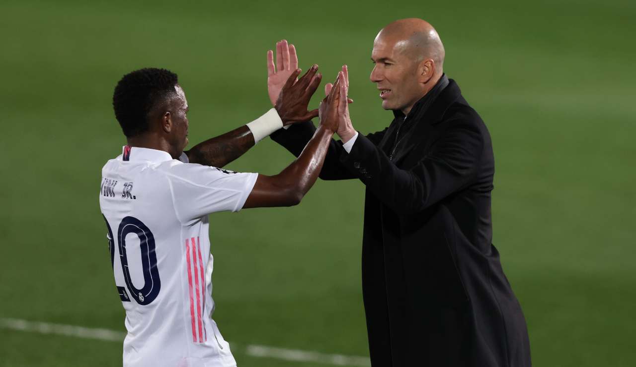 Vinicius e Zidane