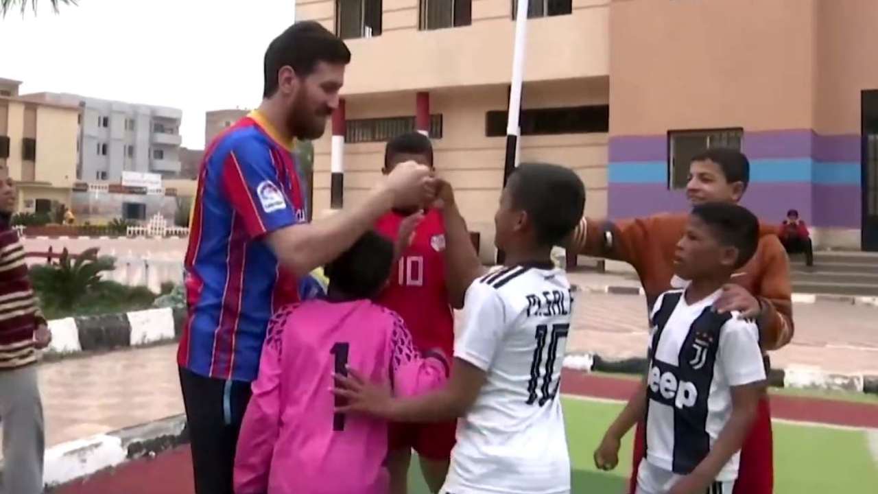 Il sosia di Messi