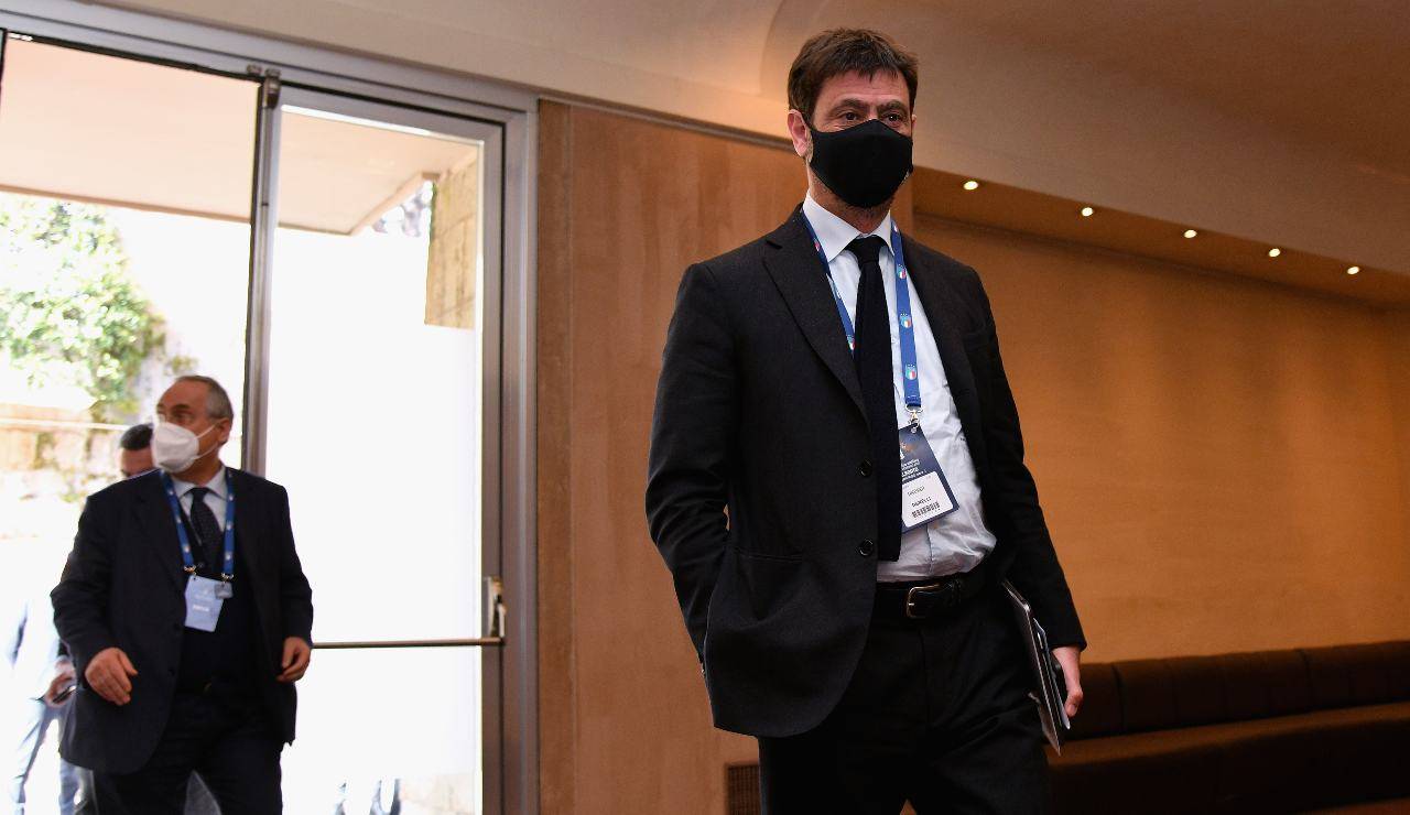 Il presidente della Juventus Agnelli