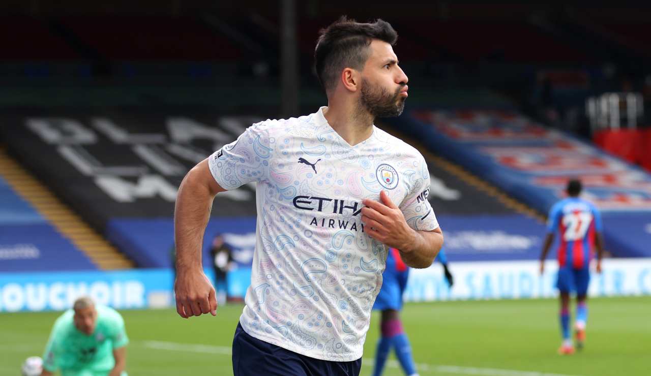 Esultanza di Aguero