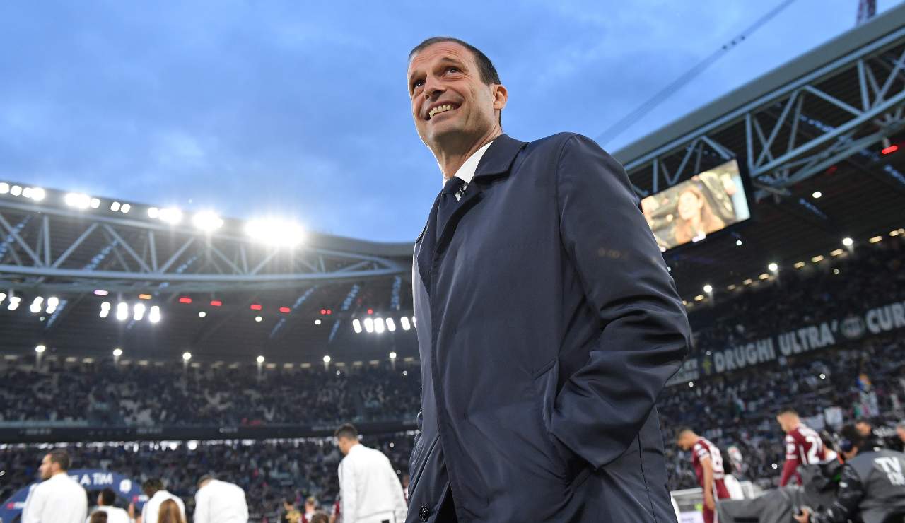 Massimiliano Allegri sorride