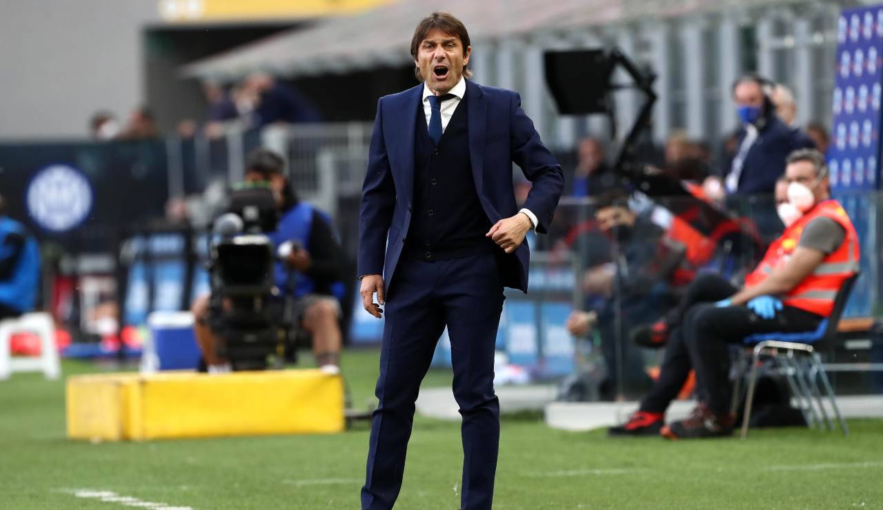 Antonio Conte alza la voce nell'ultima partita dell'Inter