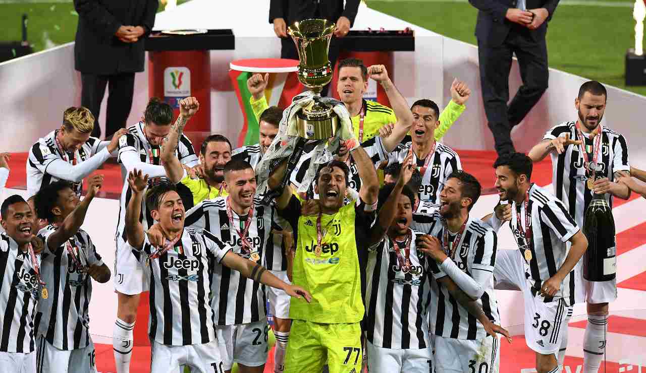 Esultanza Juventus