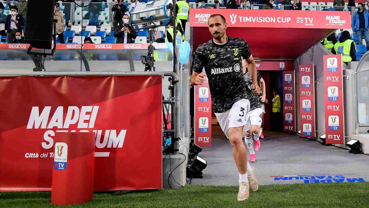 Chiellini corre