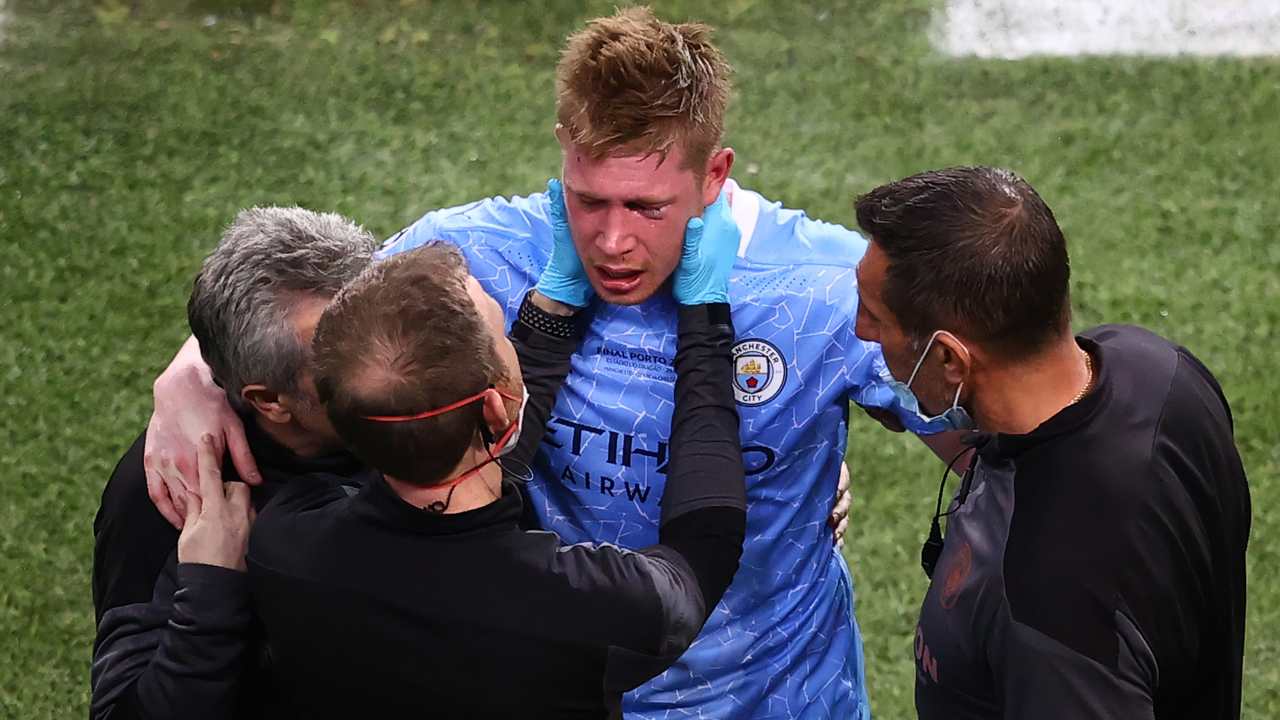 De Bruyne in lacrime