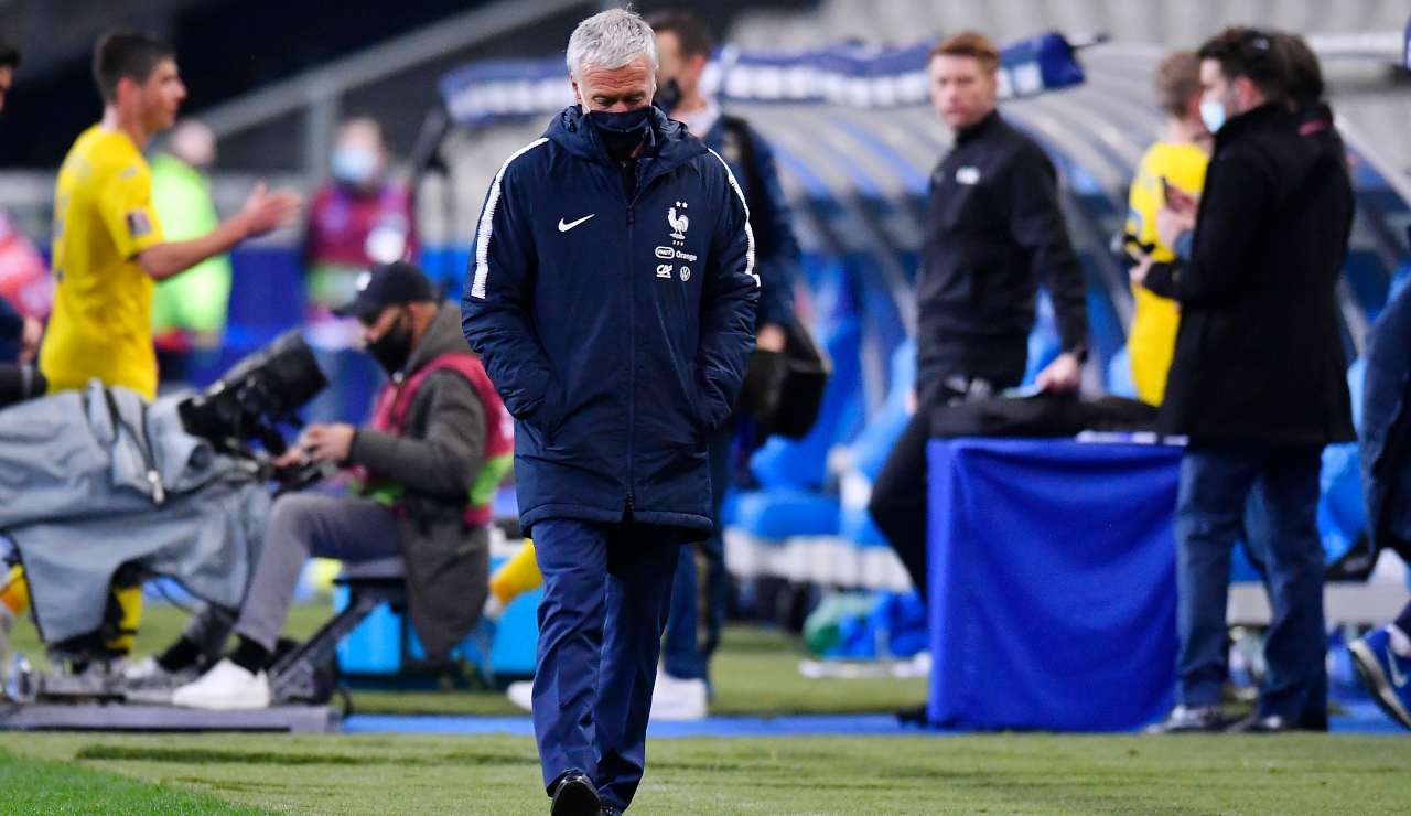 Didier Deschamps pensieroso