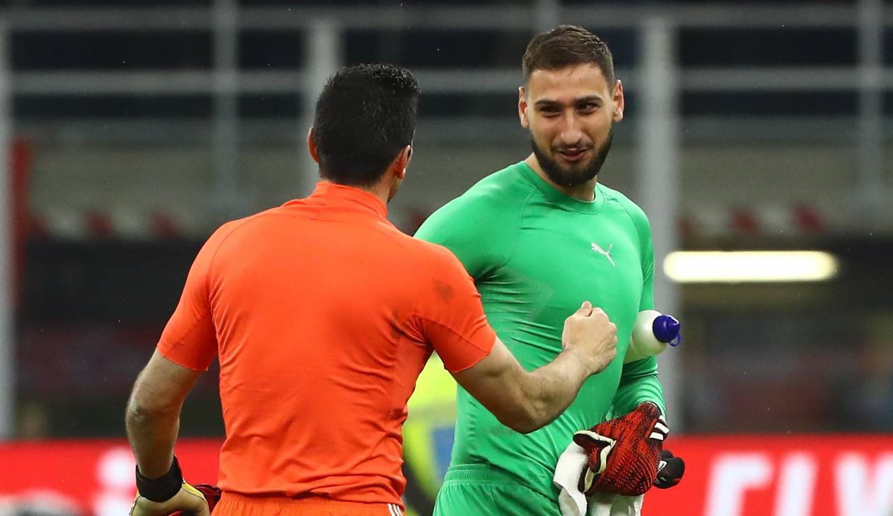 Donnarumma e Buffon