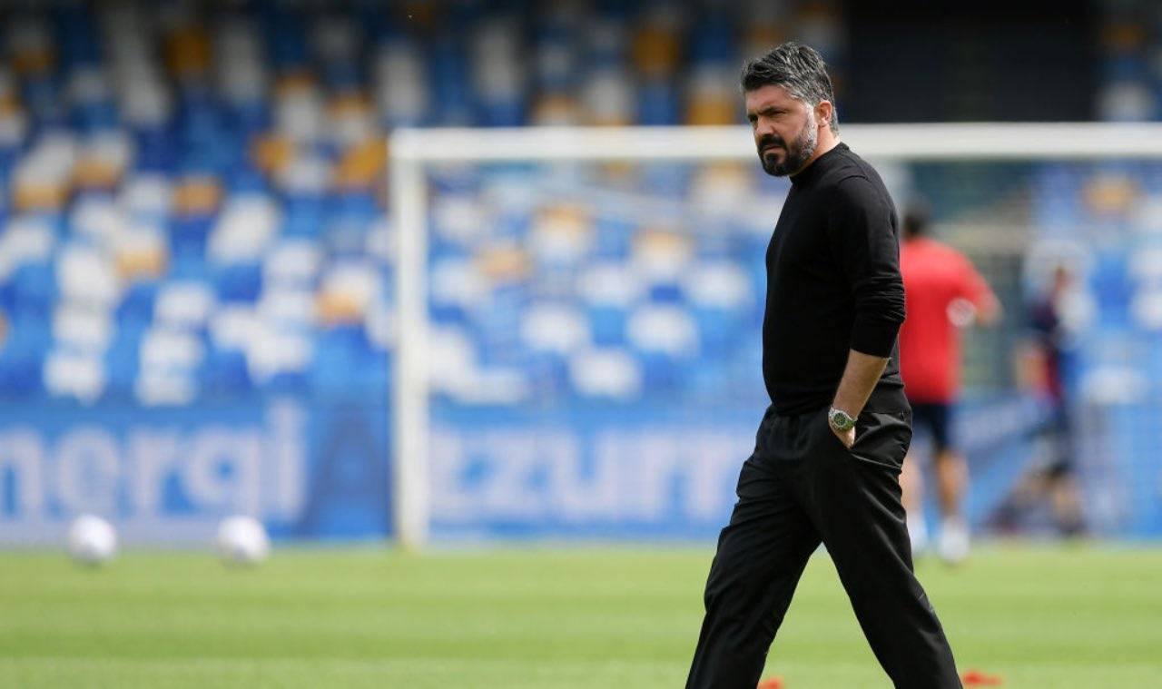 Gennaro Gattuso a fine partita
