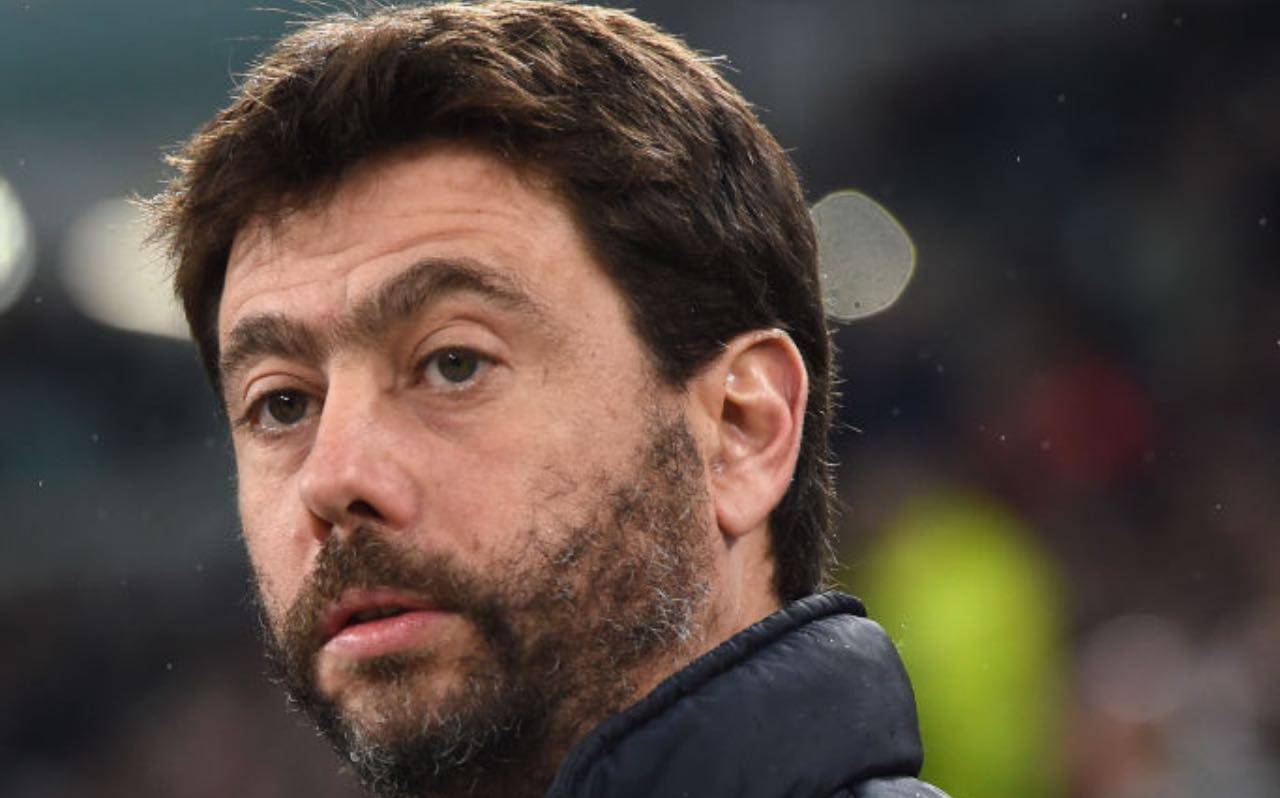Andrea Agnelli sguardo perplesso